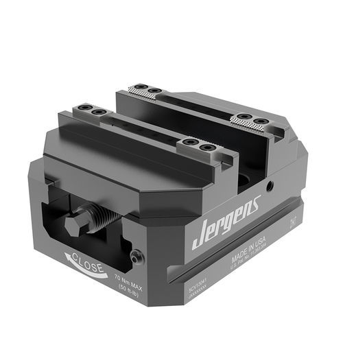 Mordaza autocentrante - 5CV1304 series - Jergens, Inc. - para máquinas herramientas de 5 ejes / de perfil plano / 5 ejes