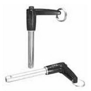 Pasador de liberación rápida con botón - 803 series - Jergens, Inc. - con anillo de elevación / en forma de L