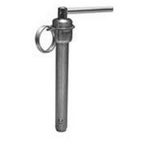 Pasador de liberación rápida con anillo de elevación - 8546 series - Jergens, Inc. - en forma de L / de doble acción
