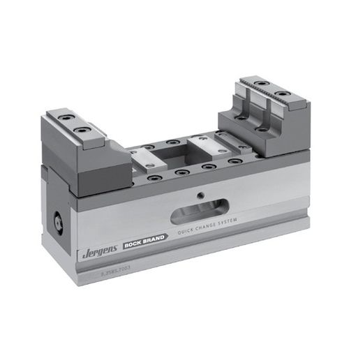 Mordaza para máquina herramienta - 8 series - Jergens, Inc. - autocentrante / compacta / concéntrica