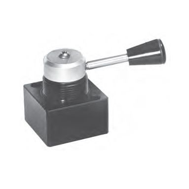 Válvula de palanca - 6164 series - Jergens, Inc. - para aire / en línea / con manifold