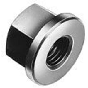 Tuerca hexagonal - 199 series - Jergens, Inc. - con collar / de acero al carbono