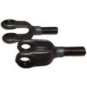 Cabeza de horquilla con de roscado macho - 459 series - Jergens, Inc. - de acero