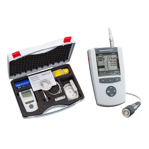 Medidor de espesores de revestimiento - QuintSonic 7 - ElektroPhysik Dr. Steingroever GmbH & Co. KG - portátil / por ultrasonidos / con calibración manual