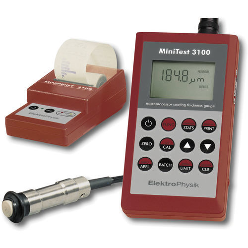 Medidor de espesores de revestimiento - MiniTest 3100 - ElektroPhysik Dr. Steingroever GmbH & Co. KG - portátil / de mano / por corrientes de Foucault