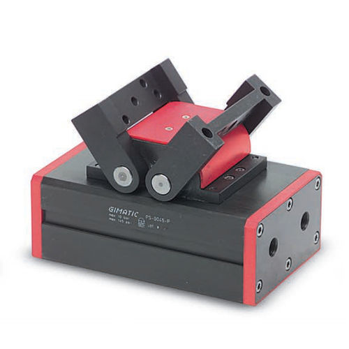 Pinza de prensión neumática - PS-P series - GIMATIC - radial / de 2 mandíbulas / para sistema de manipulación
