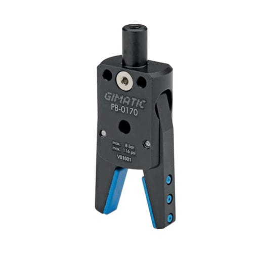 Pinza de prensión neumática - PB series - GIMATIC - angular / de 2 mandíbulas / para la industria agroalimentaria