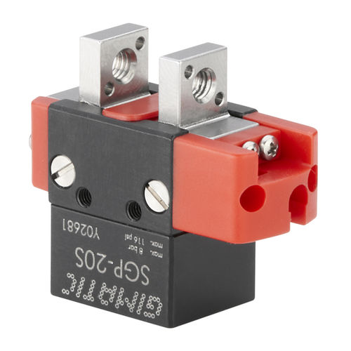Pinza de prensión paralela - SGP-S series - GIMATIC - neumática / de 2 mandíbulas / para sistema de manipulación