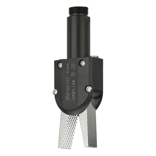 Pinza de prensión neumática - DA series - GIMATIC - angular / de 2 mandíbulas / para recogida de mazarotas
