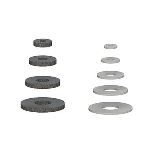 Arandela redonda - VG.FOAM series - GIMATIC - de silicona / de EPDM