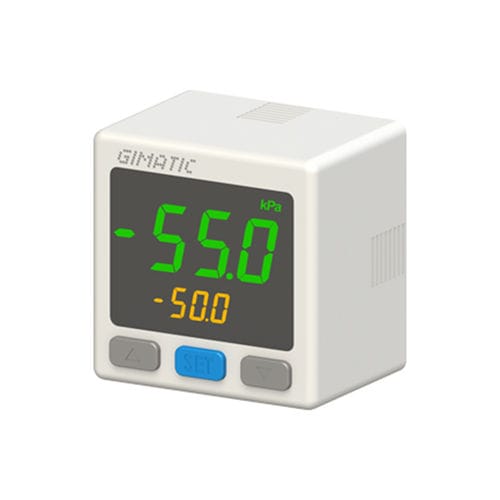 Vacuostato electrónico - VACSD series - GIMATIC - PNP / con visualizador digital / compacto