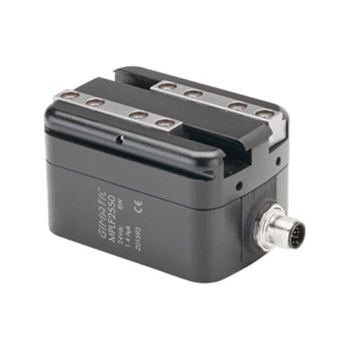 Pinza de prensión eléctrica - MPLF series - GIMATIC - paralela / de 2 mandíbulas / autocentrante