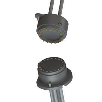 Conector eléctrico de datos - ECQC series - GIMATIC - D-sub / VGA / circular