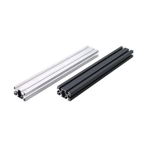 Perfil extruido - EM series - GIMATIC - de aluminio / ranurado / de guiado