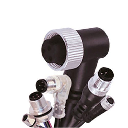 Conector para sensor magnético - CF series  - GIMATIC - de datos / de alimentación eléctrica / recto
