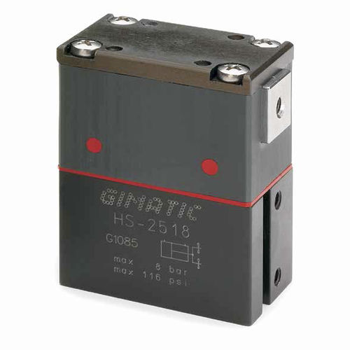 Pinza de prensión paralela - HS series - GIMATIC - neumática / de 2 mandíbulas / para sistema de manipulación