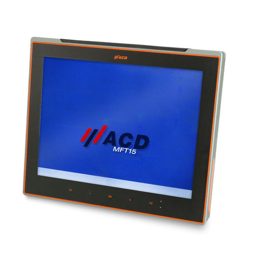 Terminal embarcable 15" - MFT15SE - ACD Elektronik GmbH - Intel® Atom / IP 65 / para carretilla elevadora