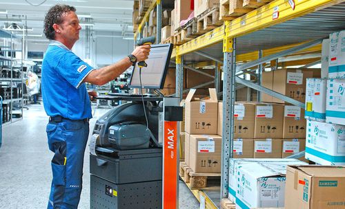 Puesto de trabajo informático - MAX STD - ACD Elektronik GmbH - ergonómico / modular / móvil