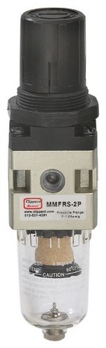 Filtro regulador de aire comprimido - MMFRS-2P - Clippard - de policarbonato / de aluminio fundido