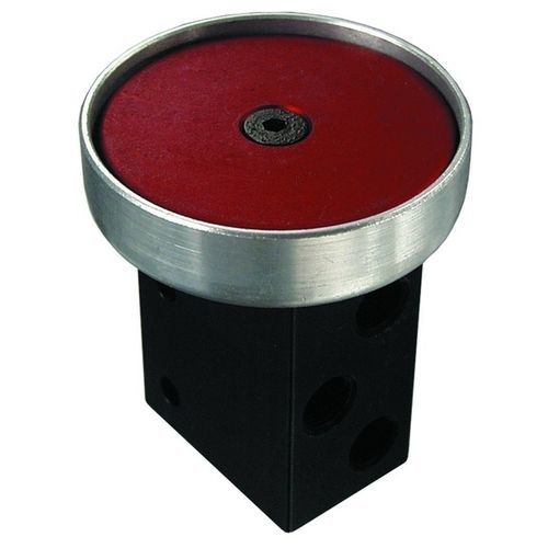 Distribuidor neumático con boton pulsador - Palm Button Valves - PB  - Clippard - de clapeta / de 3 vías