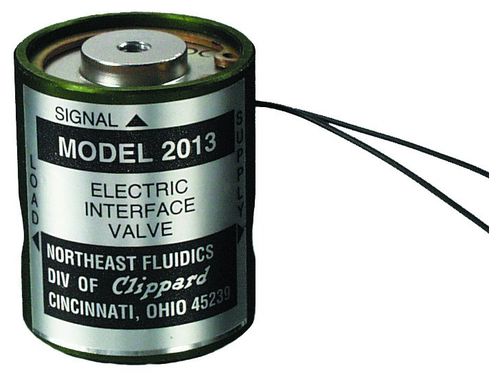 Electroválvula de control asistido - 2013-6 - Clippard - de 3 vías / NC / NA