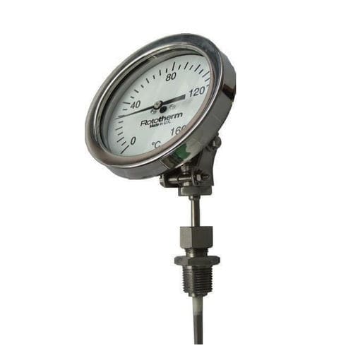 Termómetro bimetálico - BH3 series - British Rototherm Co. Ltd - de esfera / °C / IP65