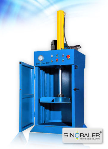 Prensa de balas para barriles - SVB2-MD series - SINOSPECT INDUSTRIAL CO.,LTD - vertical / de carga frontal / monobloque