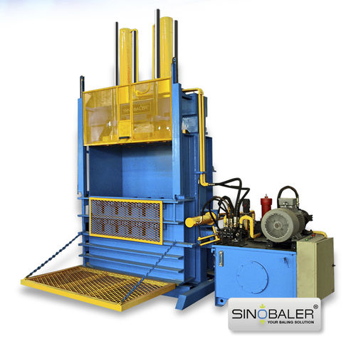 Prensa de balas para neumáticos - SVB2-TB-1500, SVB2-TB-1000 - SINOSPECT INDUSTRIAL CO.,LTD - vertical / de carga frontal / monobloque