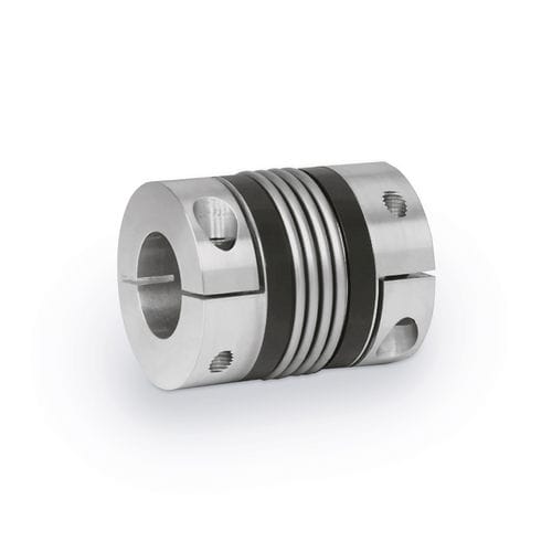 Acoplamiento flexible a la torsión - BK2 series - MAGTROL - de fuelle metálico / de acero inoxidable / de aluminio