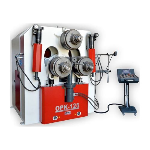 Máquina curvadora hidráulica - OPK - 125 - OSTAS MACHINERY - de tubos / de perfiles / horizontal