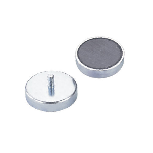 Imán de ferrita - SWF3 series - NINGBO SOUWEST MAGNETECH DEVELOPMENT CO.,LTD - de mantenimiento / con de roscado macho