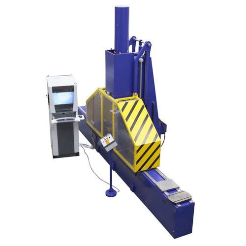 Máquina de prueba de tracción compresión - FED B 400 C - WPM Leipzig - automática / de muelle / axial