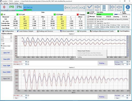 Software de simulación - dynaSax3 - WPM Leipzig - de medición / para ensayos de materiales / Windows