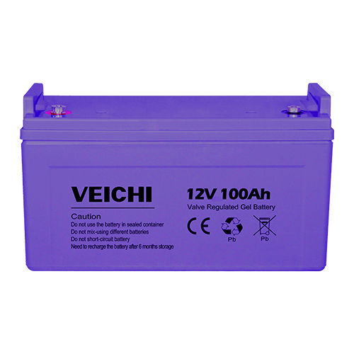 Batería ácido-plomo - SIB-100AH-12-GE - SUZHOU VEICHI Electric Co., Ltd. - rectangular / 12 V / solar