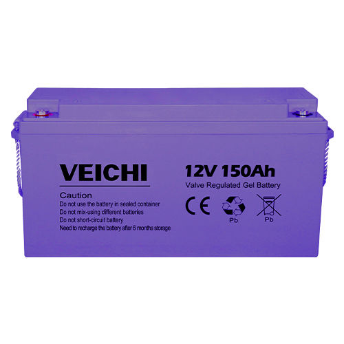 Batería ácido-plomo - SIB-150AH-12-GE - SUZHOU VEICHI Electric Co., Ltd. - rectangular / 12 V / solar