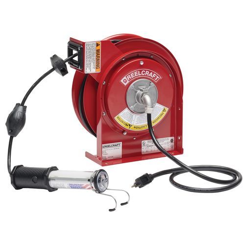 Enrollador de cables - L 4035 163 10 - Reelcraft Industries, Inc. - retráctil / para uso intensivo / fijo