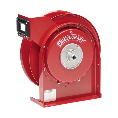 Enrollador de tubo - 4400 OLP - Reelcraft Industries, Inc. - fijo / de acero / compacto
