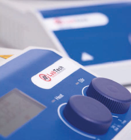 Agitador de laboratorio de placa caliente - ES series - LabTech Srl - magnético / digital / de productos alimentarios