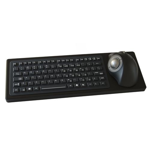 Teclado de mesa - RKTE85 series - NSI - de tecla mecánica / 85 teclas / con trackball