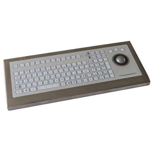 Teclado alimentos - KSTM105RVS series - NSI - de mesa / de membrana / 105 teclas