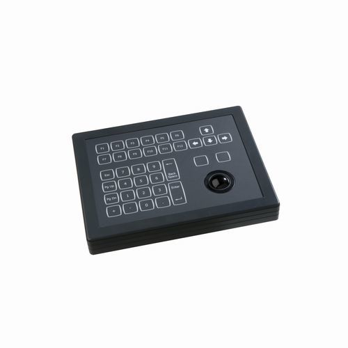 Teclado de mesa - KSTC36S1 series - NSI - de tecla mecánica / 36 teclas / con trackball