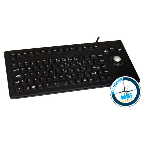 Teclado de mesa - RKCT92-MC1 series - NSI - de tecla mecánica / 92 teclas / con trackball