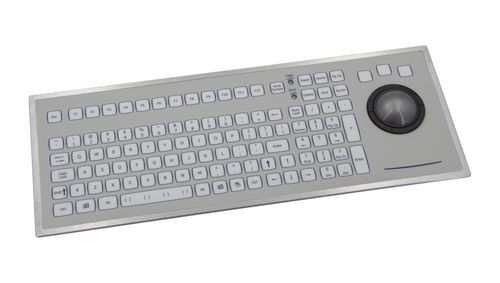 Teclado de mesa - KSTL105 - NSI - empotrable / de membrana / 105 teclas