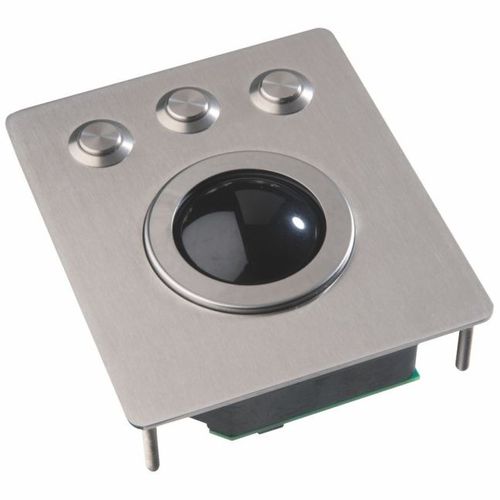 Trackball mecánico - TBS50F2 - NSI - empotrable / 2 inch (50 mm) / de acero inoxidable
