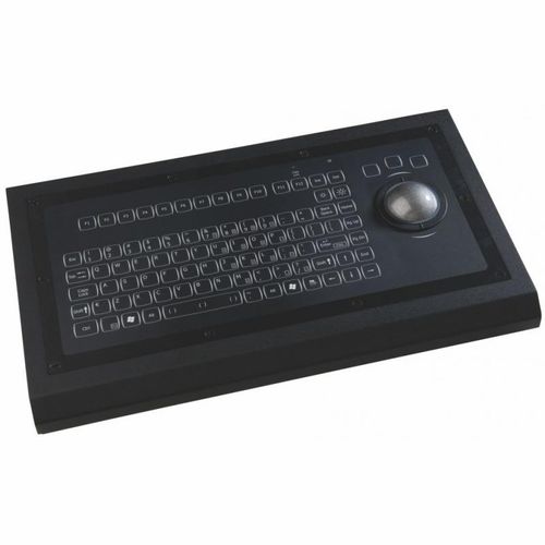 Teclado de mesa - KSML92 series - NSI - de tecla mecánica / 92 teclas / con trackball