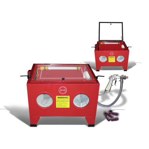 Cabina de chorro de arena a presión - SBC-110 - Pro-Tek - manual / robusta
