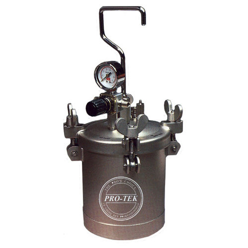 Depósito para pintura - 7522  - Pro-Tek - de acero inoxidable / a presión / vertical