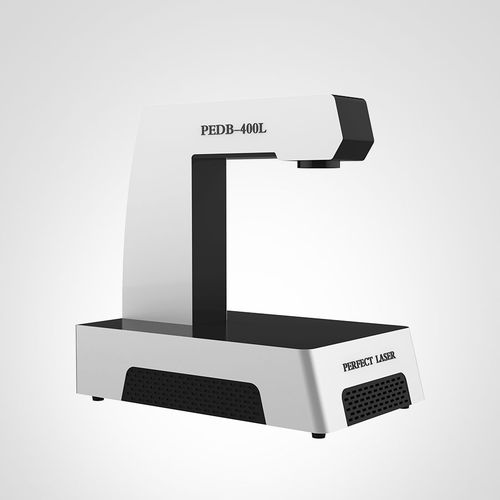 Máquina de grabado y marcado láser de fibra - PEDB-400L - Perfect Laser Co., Ltd. (China) - de metal / para acero inoxidable / para componentes electrónicos