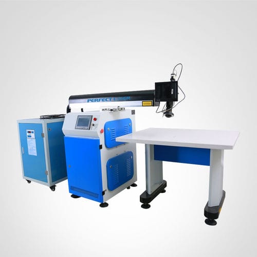 Máquina de soldar láser - PE-W300 450 600 - Perfect Laser Co., Ltd. (China) - automática / con ruedas / de chapas de acero