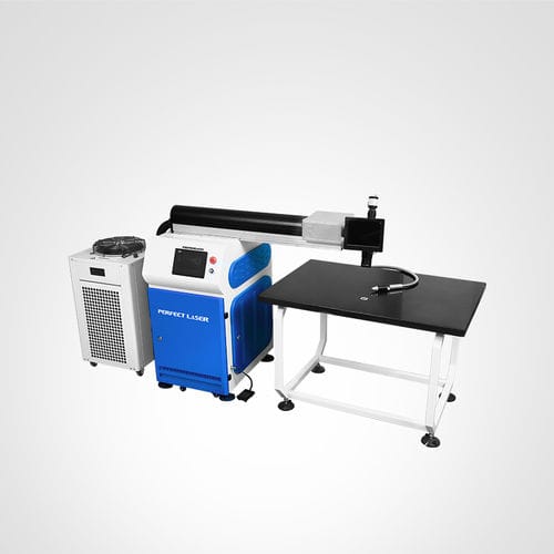 Máquina de soldar láser - PE-W300II 500II - Perfect Laser Co., Ltd. (China) - láser de fibra / automática / con ruedas